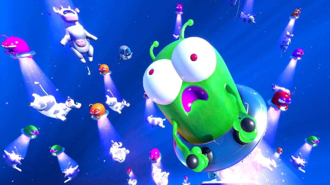 Astro Bot - Secret Alien Abduction Scene - YouTube