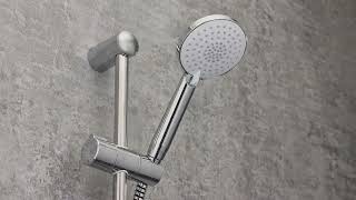 Mira Showers 1.1984.006 Zest Soffione Doccia A Getto Singolo Universale Da 90 Mm Soffione Cromato 77060735