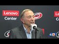Carolina Hurricanes raise Stanley Cup banner in Raleigh ahead of season opener