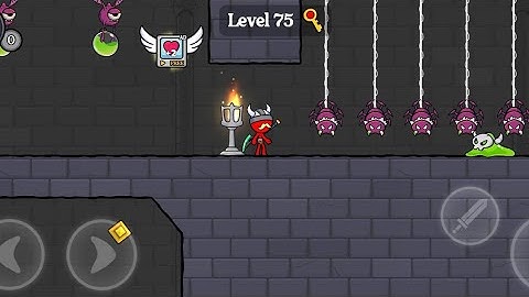 Stick Adventure Red Stickman Animations #9 {Android Gameplay}