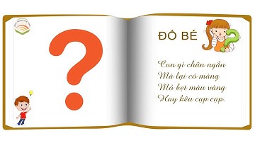 Câu đố vui về con vật - CON VỊT - câu đố cho bé mầm non, tiểu học