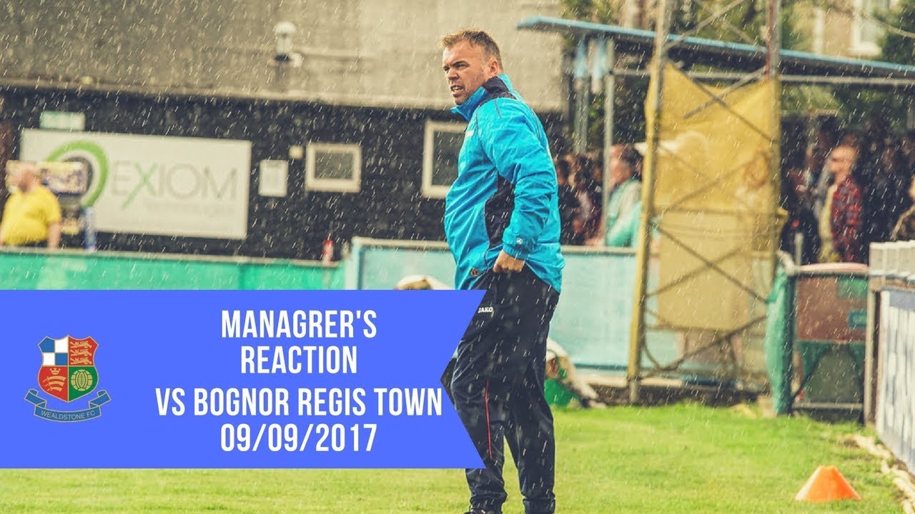VIDEO: Bobby Wilkinson post match reaction to Bognor Regis win upload image