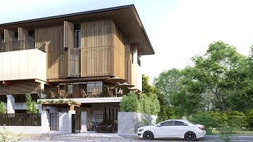 LUMION 8 Residential building animation. HD