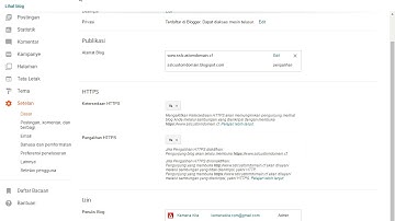 Cara Memasang SSL di Blogger Custom Domain