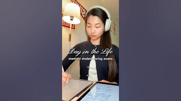 Day in the Life of a Stanford Student During Exams ⛅️ #collegelife #studywithme #vlog #productivity