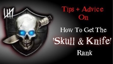 Black Ops 2 Zombies - How to get the "Skull with Knife" rank (Explanation Attempt)
