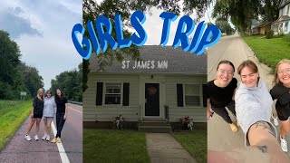 road trip vlog: st james mn