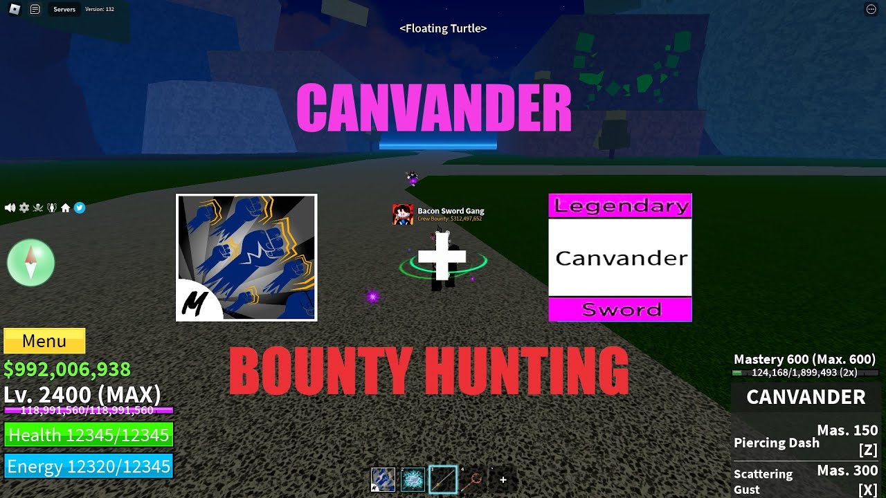 BLOX FRUIT - God Human + Canvander - BOUNTY HUNTING - UPDATE 17.3 - hqt