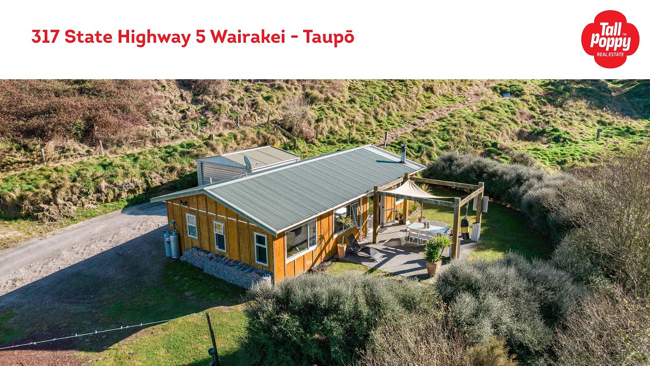 317 State Highway 5 Wairakei Taupō Shaun Vadnjal, Tristy Vadnjal, Tall Poppy Real Estate