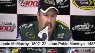 NASCAR At Michigan: Dale Earnhardt Junior pt 1 Wealth