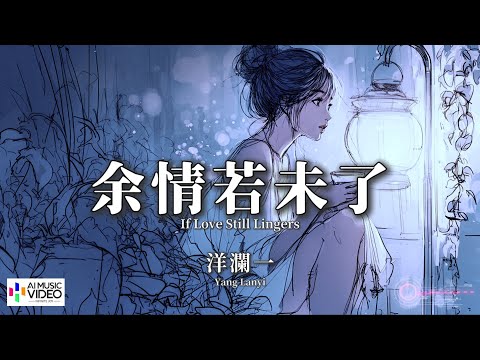 高清MV 洋瀾一 余情若未了 Pinyin Eng Sub AI音樂視頻 繁體拼音英文動態字幕 Yang Lan Yi 洋澜一 余情若未了 