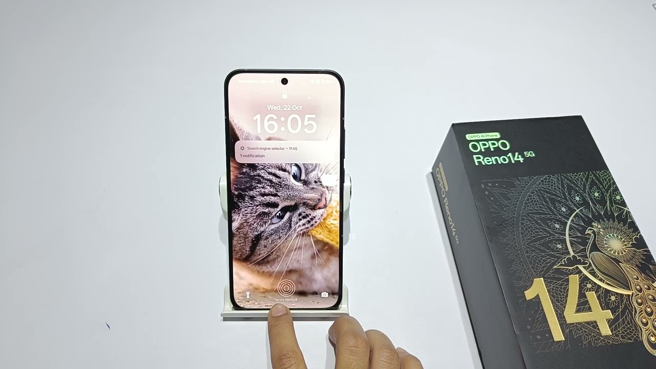 How to remove lockscreen signature oppo reno 14 5g | oppo reno 14 5g lock screen name kaise likhe