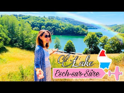 Esch-sur-Sûre Lake Luxembourg || Beautiful weekend spot for Hiking, Swimming, Boating and Camping