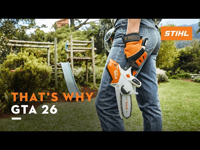 STIHL GTA 26 – the cordless garden pruner