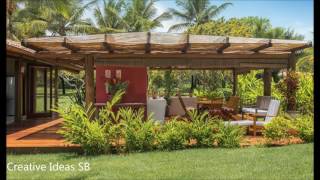 New 50 Outdoor Terraces Ideas 2016 - Creative Wood Design Sofa Chair Grill Part.1 -newest home deco