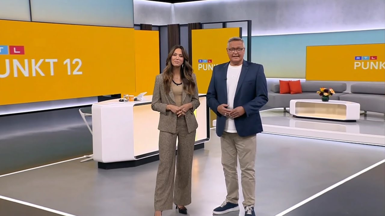 RTL PUNKT 12 Doppelmod-Intro - mit Sabrina Ilski und Bernd Fuchs (29.09.2025)