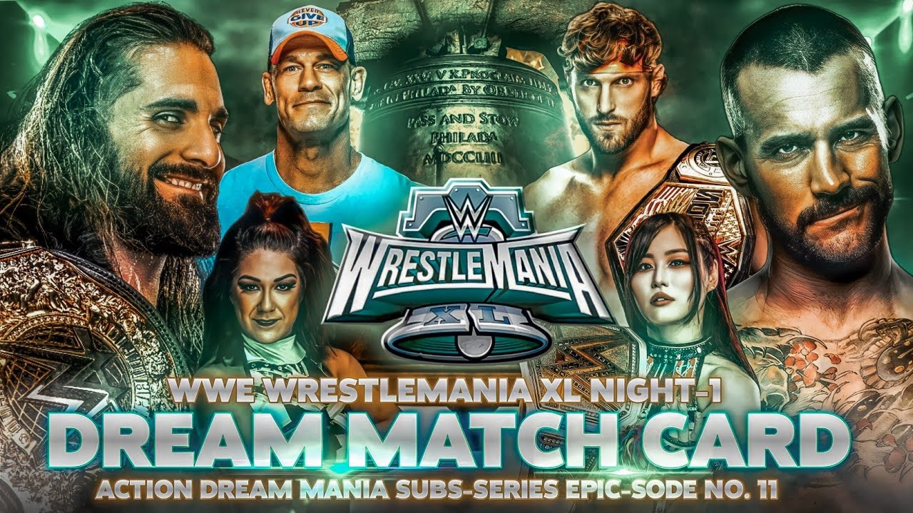 Wrestlemania 40 has the potential to be a top 3 wrestlemania card