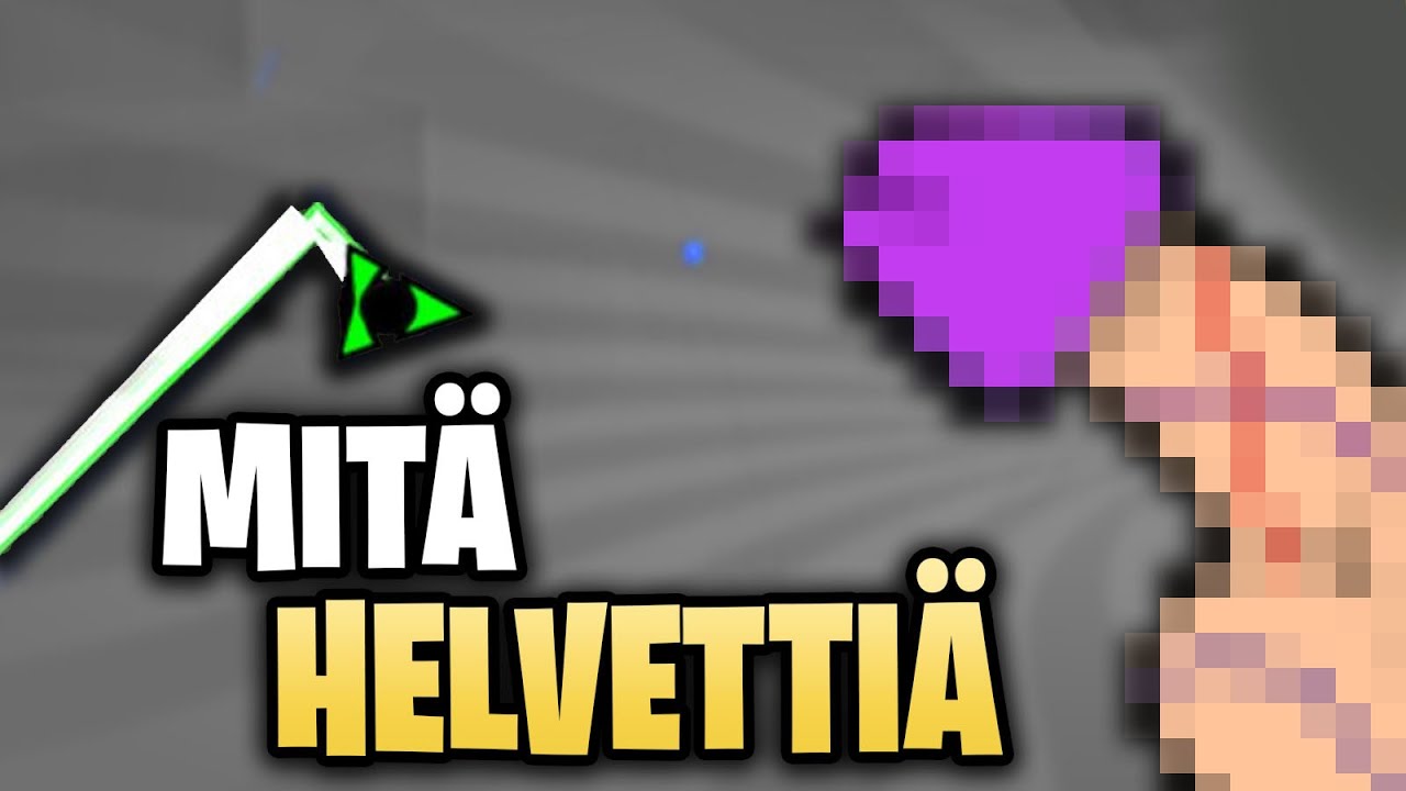 Teiän levelit MENEE YLI!!! #4 (Geometry Dash Suomi)