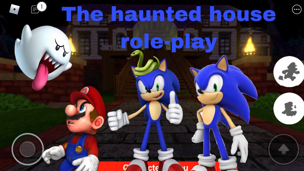 The haunted house roleplay YouTube