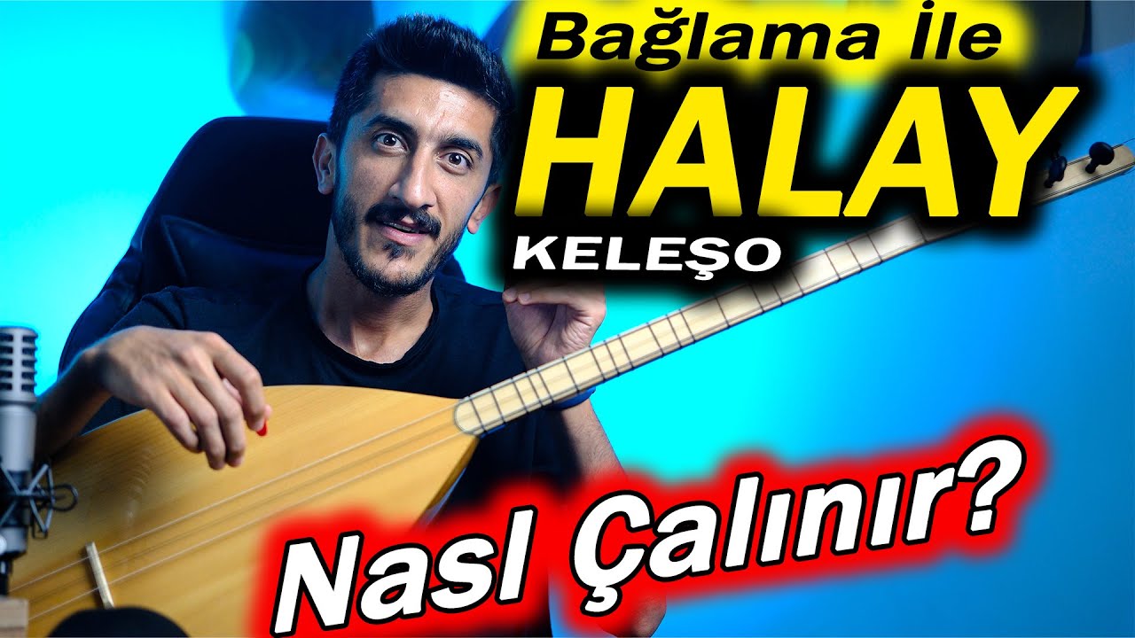 BAĞLAMA İLE HALAY NASIL ÇALINIR? | Keleşo Halay Solfej Saz Notaları