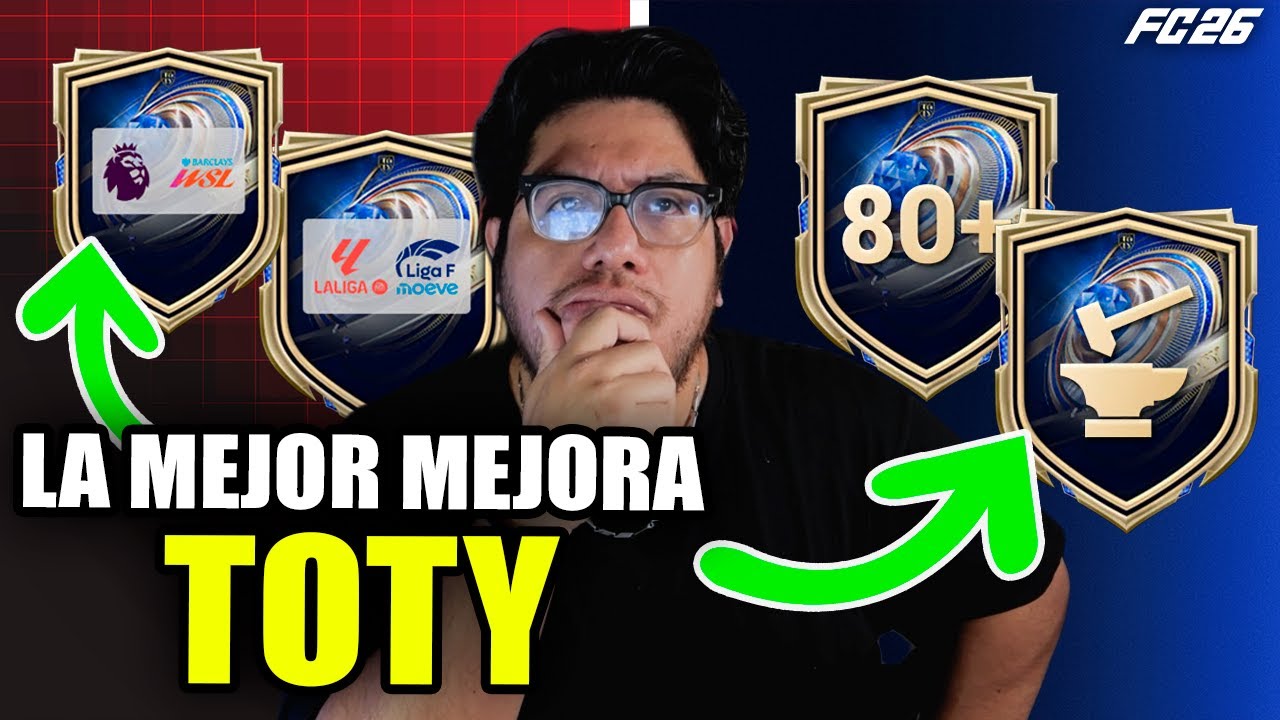 Hice todas las MEJORAS TOTY y encontré la MÁS RENTABLE