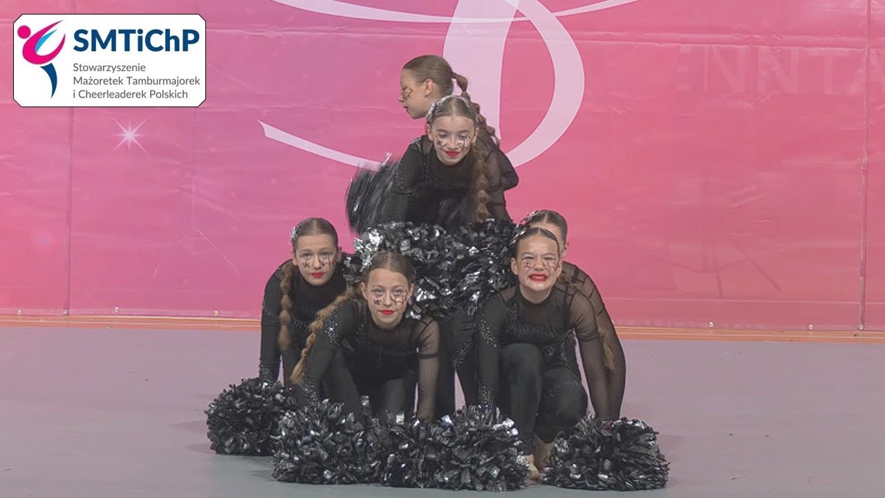 MINIFORMACJA POM POM – REWIA I Osieczna 👧 Juniorki – Mistrzostwa Polski Mażoretek SMTiChP 2025