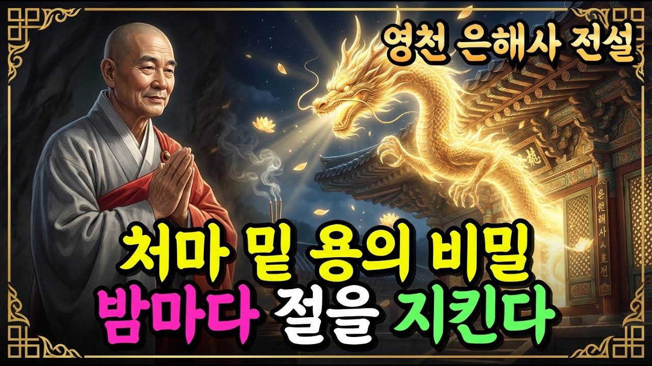 [불교이야기] 대웅전 처마 밑에 숨은 용, 왜 밤마다 절을 돌았을까?ㅣ영천 은해사 전설ㅣ자면서 듣는 불교이야기ㅣ불교소설