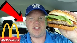 McDonald's DELUXE Quarter Pounder w/Cheese (Reed Reviews)