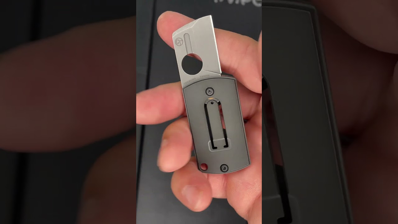 Spyderco Dogtag Titanium Gen 4