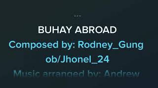 Buhay Abroad KARAOKE by @Rodney Gungob and @Jonel Ibañez Vlog
