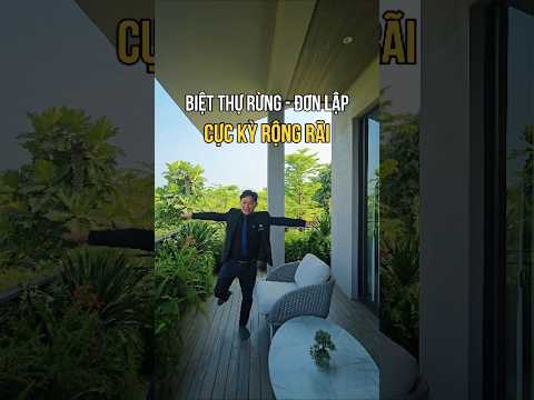 Biệt Thự Rừng Eco Retreat: Căn Góc Có Hầm Giá Dưới 100Tr/m2