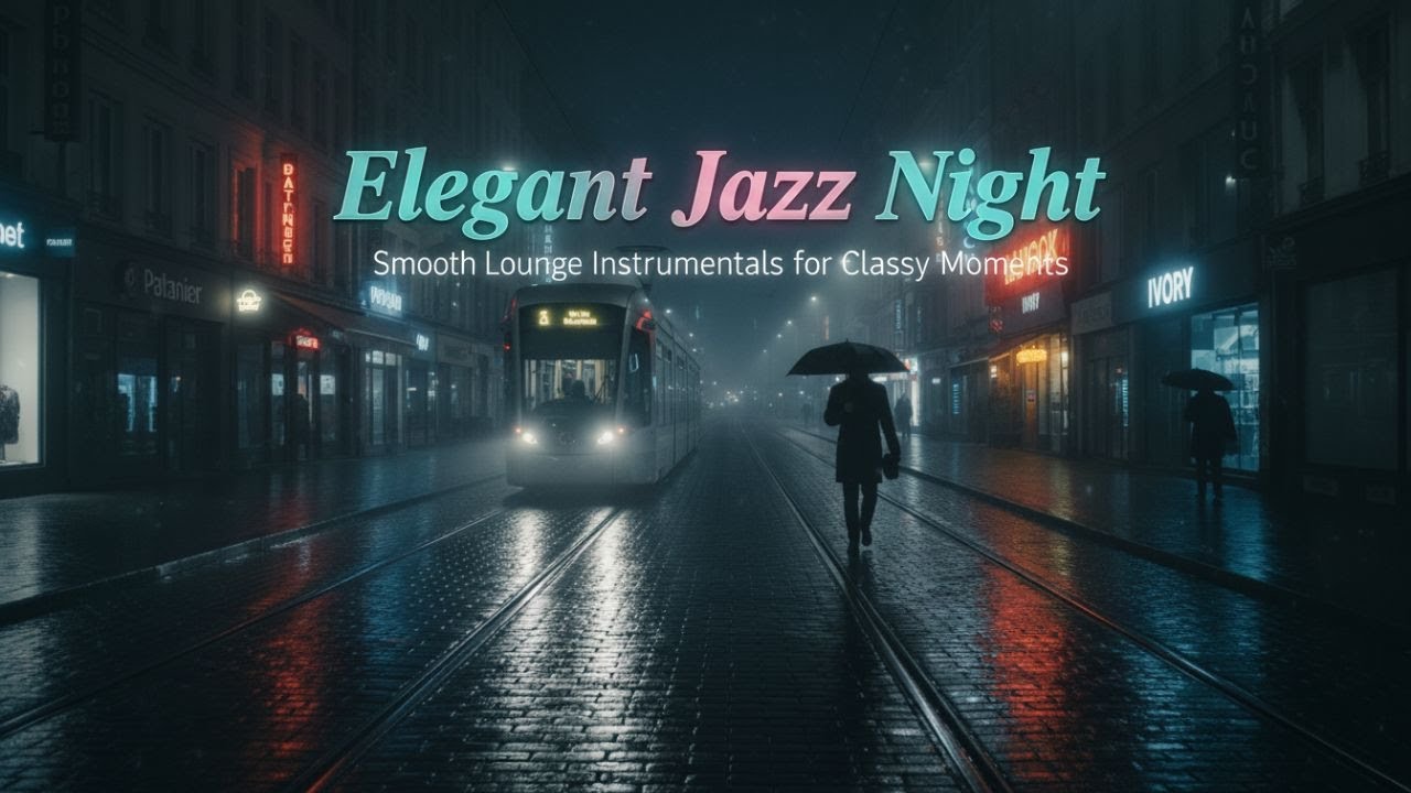 Elegant Jazz Night 🎷 | Smooth Lounge Instrumentals for Classy Moments ...