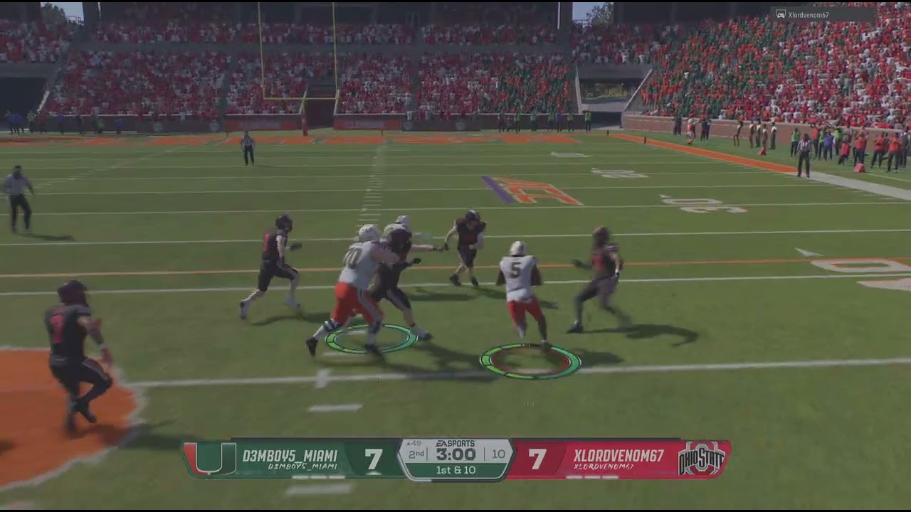 EA SPORTS College Football 26_d3mb0y5_Miami 🆚 XLordVenom67 Honors H2H  🏈🏈💥😱🥇🏆🏆🥇😱💥🏈🏈