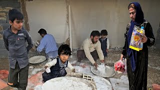 Ali family impressive effort to renovate the house,plastering the walls and strengthening the roof