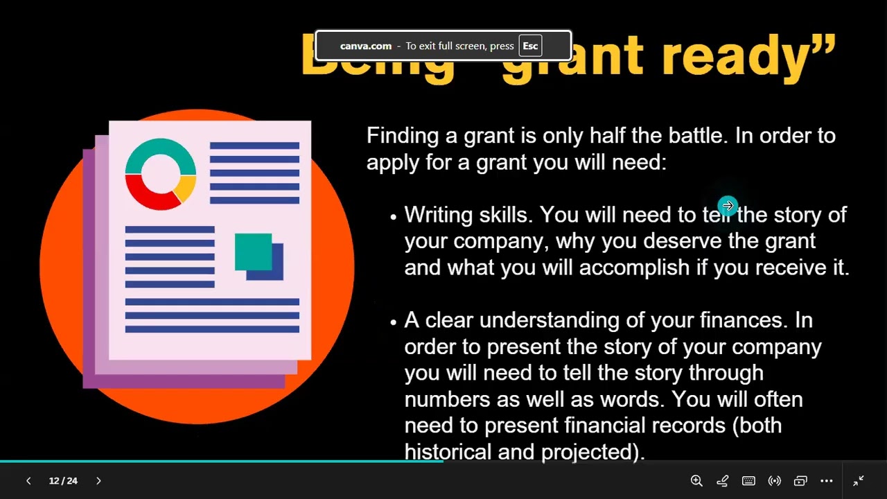 Grant Writing Basics for Small Businesses