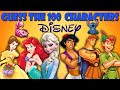 Guess The Disney Character In 3 Seconds | 100 DISNEY CHARACTERS | Disney QuiZ