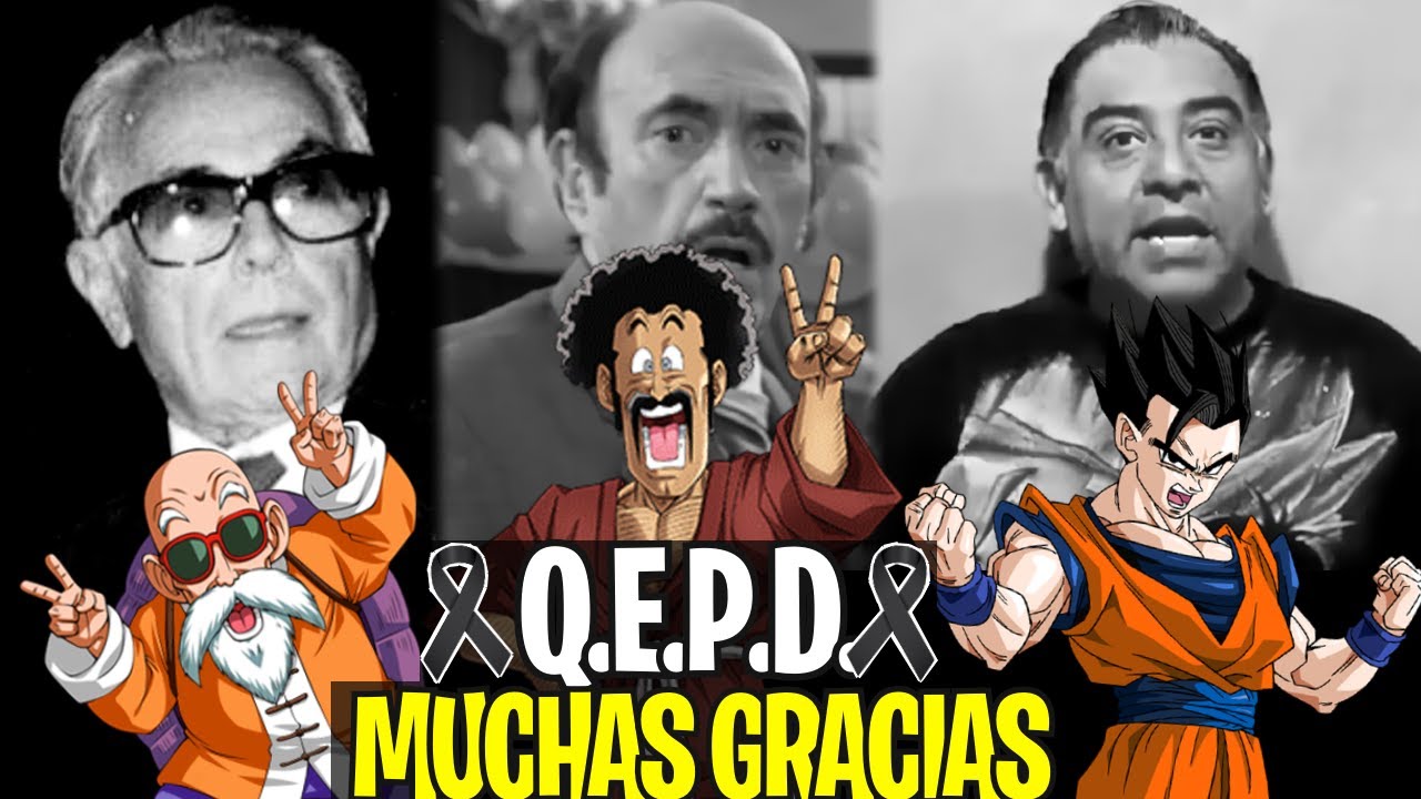 10 VOCES de DRAGON BALL que NOS DEJARON🕊️ || Zenkai Z