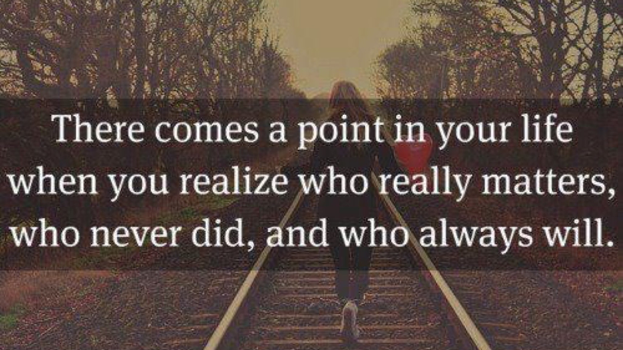 When you are you really want. Who you really are. Point quotes.