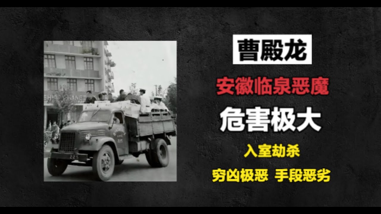 安徽临泉三大恶魔-曹殿龙