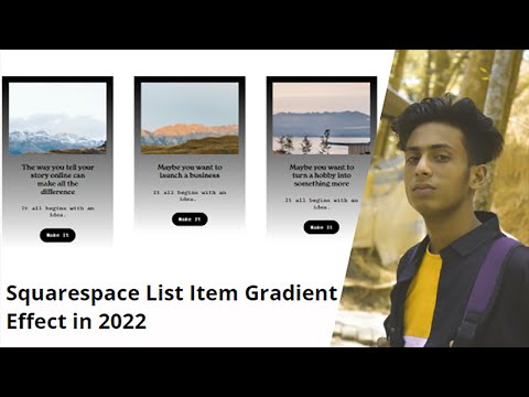 Squarespace List Item Gradient Effect with css only in 2022 by jishaansinghal