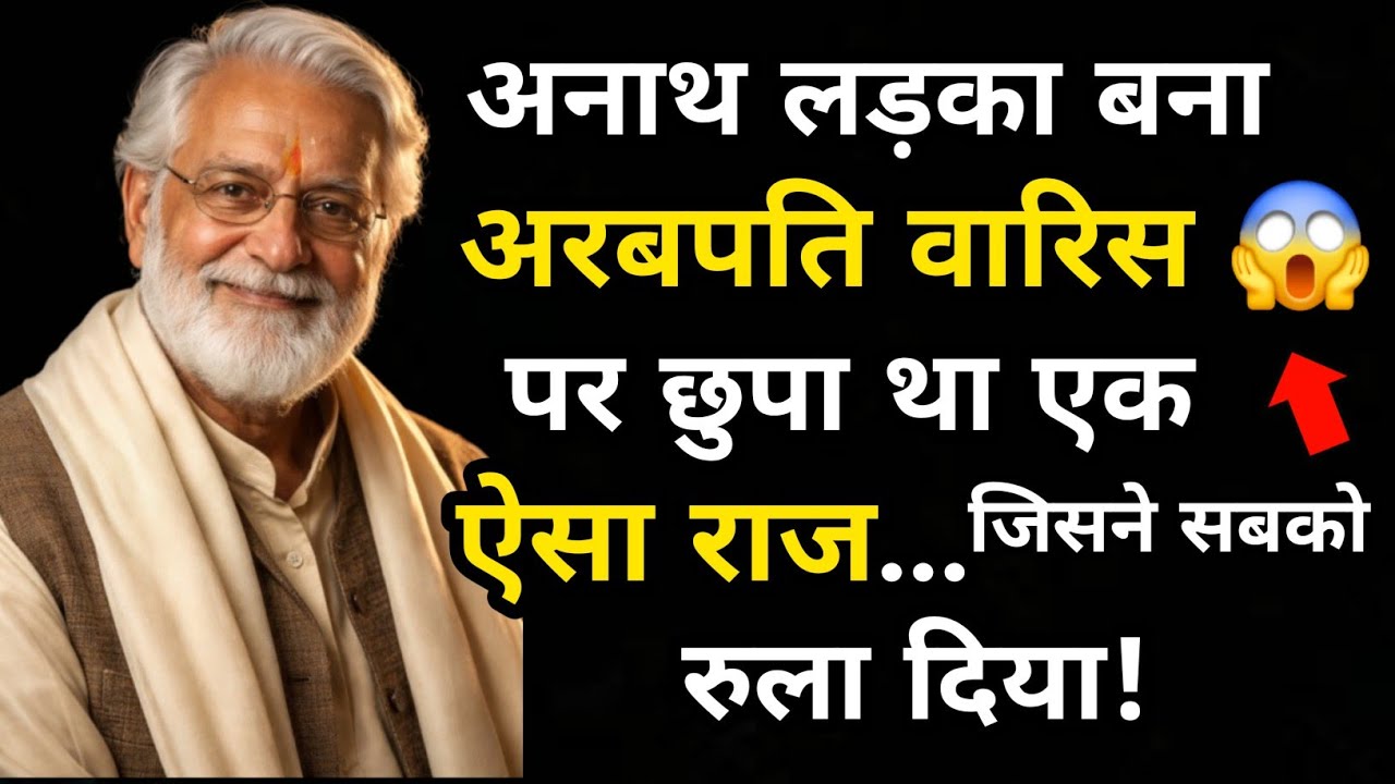 अनाथ लड़का बना अरबपति वारिस 😱 पर छुपा था एक ऐसा राज़~जिसने सब बदल दिया | Heart Touching Story