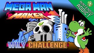 Wily Challenge: All Difficulties | Mega Man Maker Version 1.4 Live Stream