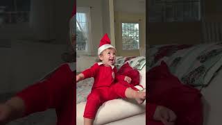 Guess who’s back! Violet the Elf 2024 🥰🎄💜