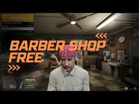 BarberShop | FREE FiveM Script (0.00ms) RageUI