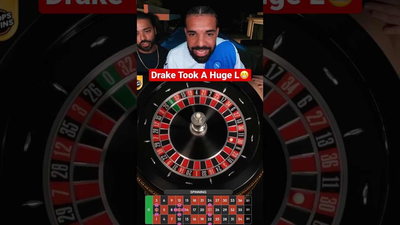Drake Loses $1,000,000 On 1 Spin Of Roulette! 