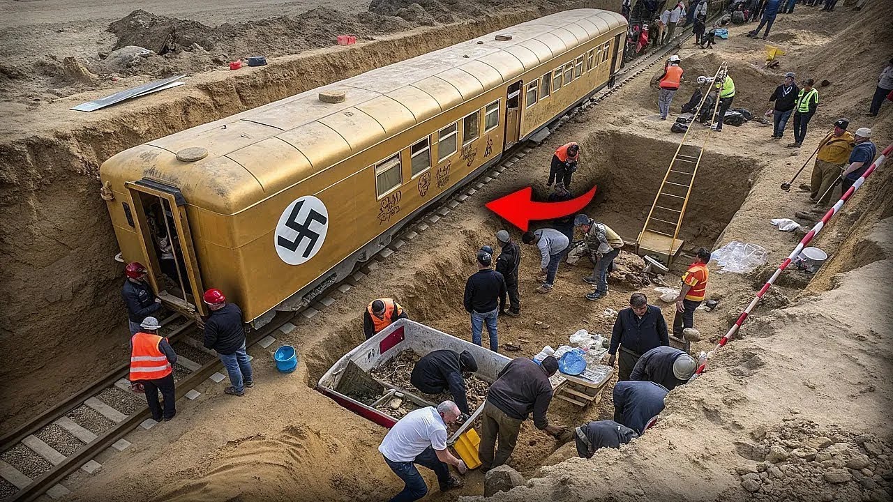Znaleziono nazistowski ZŁOTY POCIĄG. Naukowcy byli zszokowani tym odkryciem...