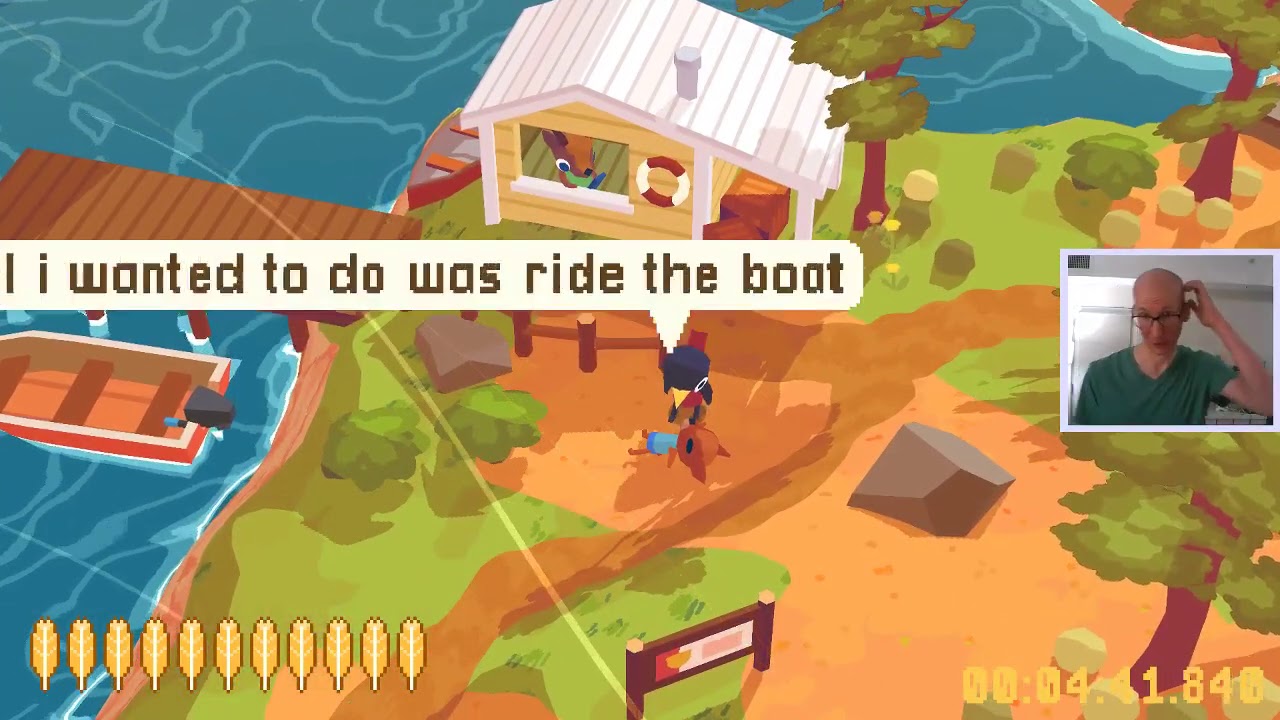 A Short Hike - All Golden Feathers Speedrun - 