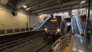 Electric train ETR 200 (Metrostar) at Napoli Garibaldi