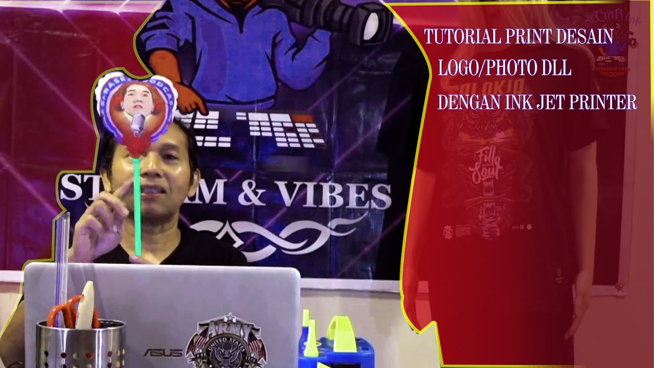 Cara Print Balon I Tutorial Print Tulisan, Photo, Logo di Balloon