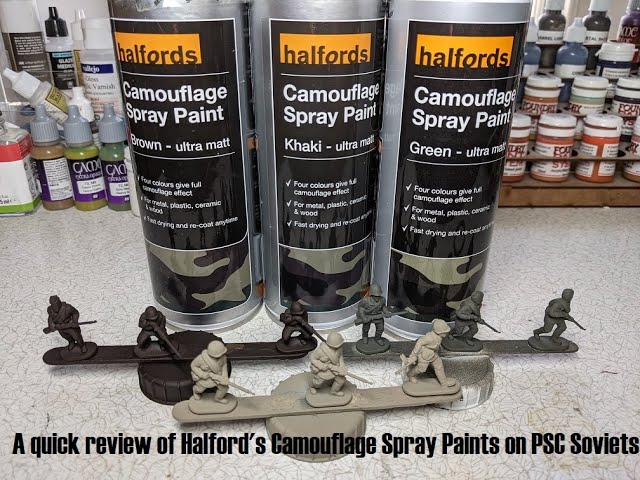 Halfords Satin BLACK Spray 300ml